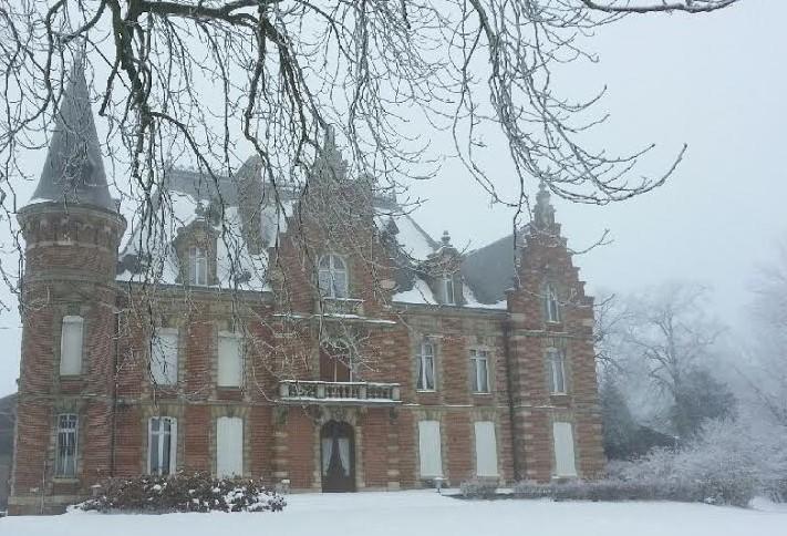 Bed and Breakfast Chateau Des Marronniers Baizieux Exterior foto