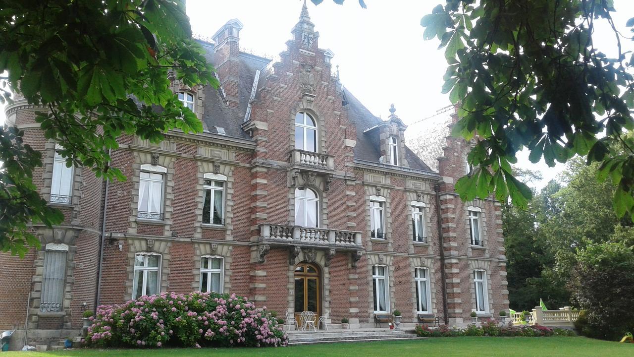 Bed and Breakfast Chateau Des Marronniers Baizieux Exterior foto