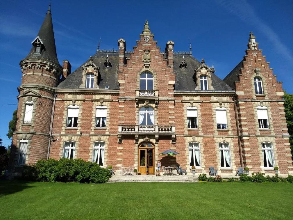 Bed and Breakfast Chateau Des Marronniers Baizieux Exterior foto